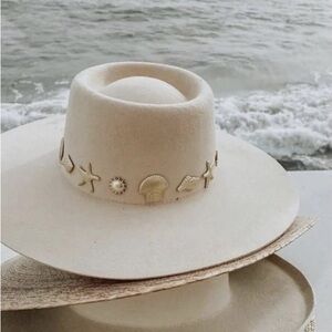 Lack of Color Seaside Boater Hat